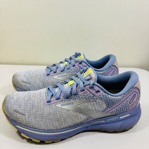 Brooks Ghost 14 Women's Running Shoes Size 8.5B 1203561B566 Lilac Purple Lime